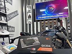 Lenovo Lecoo GK304 RGB TKL Red Switch Kablolu Mekanik Oyuncu Klavyesi