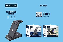 HEPU HP-W04 kablosuz şarj sıtandı