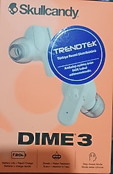 Skullcandy Dime 3 Kemik Beyazı Bluetooth Kulaklık (Sıfır)