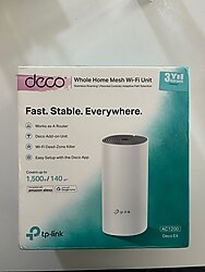 TP-Link Deco E4 1200 Mbps 1'li Router
