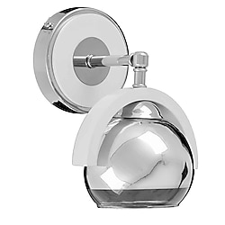 Sedef 3140-1W Ahşap Kemerli Aplik - Beyaz