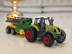 Claas & John Deere Benzeri Traktör ve Püskürtücü Takımı 1:87