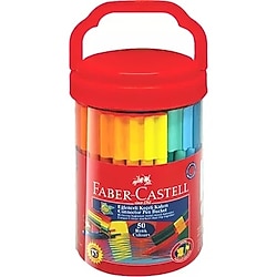 Faber castell 50 renk keçeli kalem