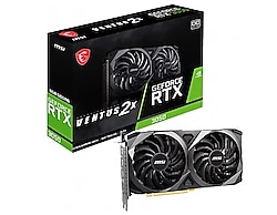 MSI RTX 3050 Ventus 2X 8G OC 128 Bit GDDR6 8 GB Ekran Kartı