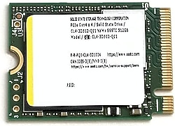 DELL CL4-3D512-Q11 - 512GB P4X4 NVMe SSD Module