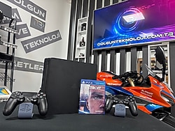 PlayStation 4 Slim 500GB Çift Kol + Detroit Oyun CD’si (İKİNCİ EL)