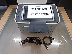 hp laserjet p1505n yazıcı(İKİNCİEL)