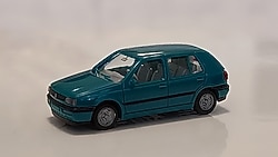 Volkswagen Golf MK3 Dragon Green 1:87 Herpa | Kutusunda & Sıfır