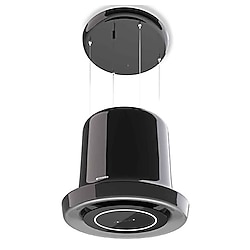 Franke Faber Glow Plus Siyah Ada Tipi Davlumbaz