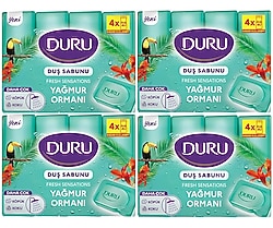 Duru Fresh Sensations Yağmur Ormanı Duş Sabunu 4X600 g  