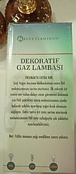 Dekoratif gaz lambası