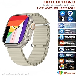 2025 model akıllı saat hk11 ultra 3