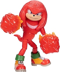 Sonic 3 filmi figürü Knuckles 13 cm figür oyuncak sıfır lisanslı figür kutusunda
