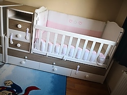 Babyhope Büyüyebilen Bebek Beşiği ve Yatağı