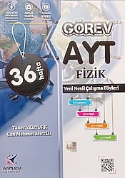 ARMADA YAYINLARI, GÖREV AYT FİZİK YENİ NESİL ÇALIŞMA FÖYLERİ 36 HAFTA