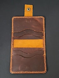 EL YAPIMI HAKİKİ DERİ MİNİMAL KARTLIK