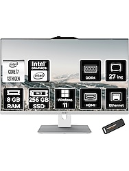 Msı Modern AM272P Intel Core I7 1255U 8gb 256GB SSD 27" Fhd Windows 11 Home All In One Bilgisayar