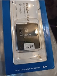 NOKİA BL-6F SIFIR BATARYA 

N95 E65 N78

sıfır ambalajında