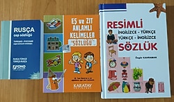 İngilizce, Rusça, Zıt Anlamlı Sözlükler