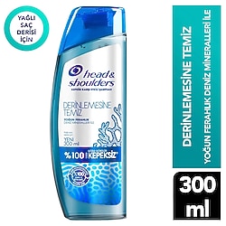 Head&Shoulders Derinlemesine Temiz Şampuan Yoğun Ferahlık Deniz Mineralleri 300 ml