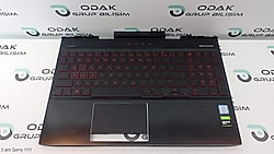HP OMEN 15-DC, 15T-DC (ÜST KASA+KLAVYE) SİYAH RENK