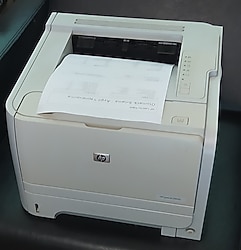 HP LASERJET P2035 LAZER YAZICI 2.EL 10bin sayfada