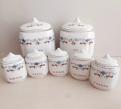 Nostaljik Antika Baharat takimi