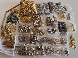 TOPTAN ÇANTA YAPIM MALZEMELERİ Zincir Halka Kilit Kanca Kuşgözü