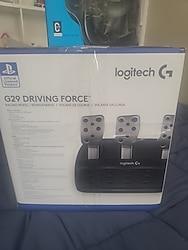 Logitech oyun direksiyonu seti