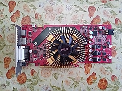 Arızalı Nvidia Palit 9600GT Sonic 1GB 256 Bit Ekran Kartı