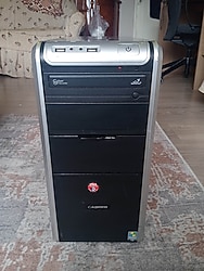 İntel E7500 İşlemci + 4GB RAM + HD3450 PC Casper KASA