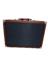 Retro Stil Deri Detaylı Ofis ve Evrak Çantası – Zamansız Şıklık