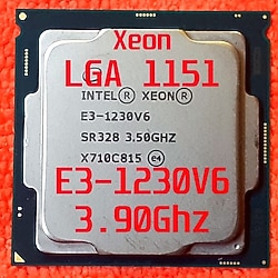 XEON E3-1230 V6 LGA 1151 Pin CPU-işlemci-(KARGO ÜCRETSİZ)