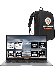 Asus Expertbook P1 Intel Core I5 13500H 32GB 1tb SSD 15.6" Fhd Fdos Taşınabilir Bilgisayar