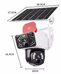 Güneş Enerjli Simkartlı Speed Dome Güvenlik Kamerası