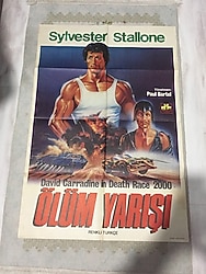 Film Afişi Ölüm Yarışı 70x100 Ölçüsünde