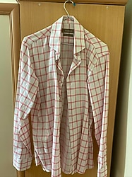 DAMAT SLIM FİT L41/42 erkek gömlek sıfır ayarında nokta defo yada hasar yok