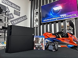 PlayStation 4 Fat 500GB Tek Kol + Mafia 3 Oyun CD’si (İKİNCİ EL)