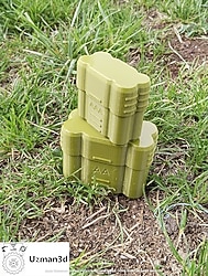 AA AAA Pil Kutusu Outdoor Tactical Kamp