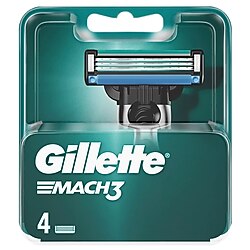 Gillette Mach 3 4'lü Yedek Tıraş Bıçağı