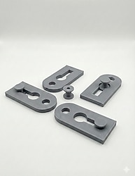 4'lü Kaymaz Yatak Gerdirici Klips Seti