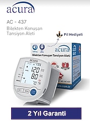 Acura Bilekten Konuşan Tansiyon Aleti
