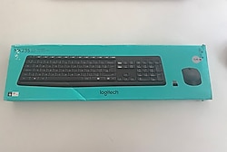 Logitech MK235 920-007925 Kablosuz Klavye Mouse Seti