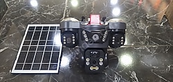ONQAM 3 LENS GÜNEŞ PANELLİ WIFI KAMERA