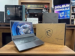 MSI Thin 15 B12UC-1891TR Intel Core i5 12450H 16GB RAM 512GB SSD RTX3050 W11 15.6" FHD 144Hz (İKİNCİ EL)