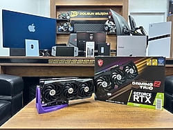 MSI Gaming Z Trio RTX 3080 10GB LHR 320 Bit GDDR6X Ekran Kartı (İKİNCİ EL)