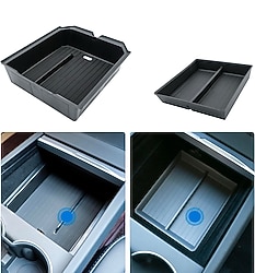 Tesla Model 3 Highland Aksesuarlarıyla Uyumlu 2 Adet Orta Konsol Düzenleyici, Orta Konsol Düzenleyici 2 ADET Set