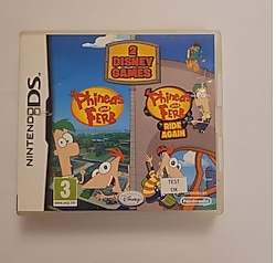 NINTENDO DS , DISNEY PHINEAS AND FERB (2 OYUN)