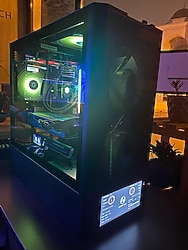 SIFIR MSI RTX 5060 VENTUS 3X 3 FANLI-RYZEN 5600X-SIVI SOĞUTUCU-RAM 16 GB-SSD 120 GB