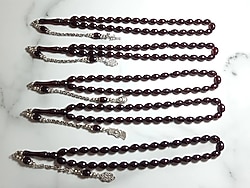 5 Adet Ateş Kehribar Tesbih Lotu